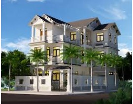 Thiết kế dinh thự Châu Âu trên mảnh đất 1300m2