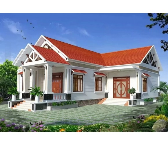 NHÀ CẤP 4 MÁI THÁI