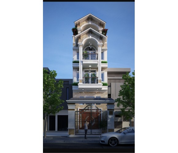 NHÀ PHỐ 4  TẦNG 