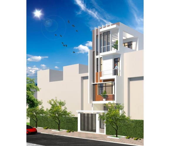 NHÀ PHỐ 3  TẦNG 