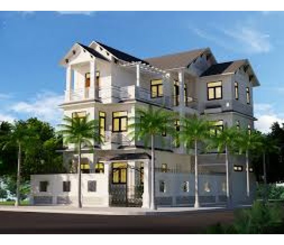 Thiết kế dinh thự Châu Âu trên mảnh đất 1300m2