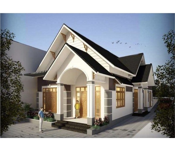MẪU 5 NHÀ CẤP 4 MÁI THÁI